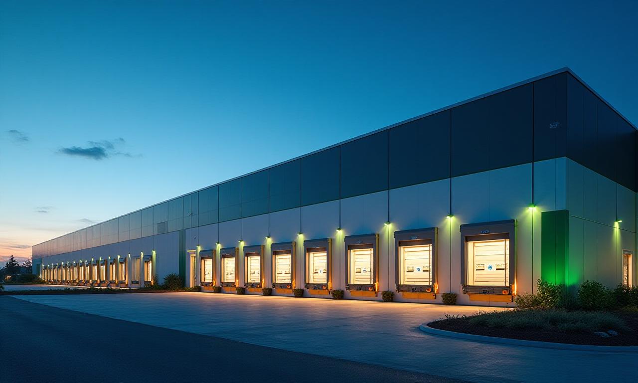 Modern logistics warehouse in Chesapeake